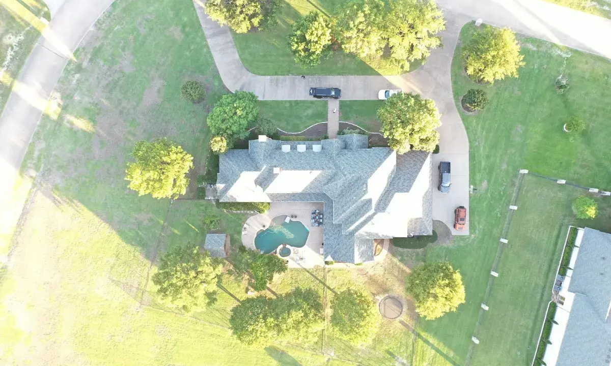 New shingle roof installation on a home in Fox Chapel